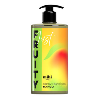 MIHI Just Fruity krémový sprchový gel Mango 500 ml